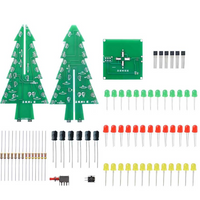 Flashing LED Christmas Tree PCB Kit - view 3