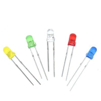 Led 3mm 5Pcs - circuitrocks