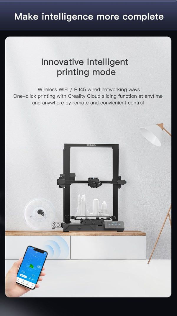 Creality CR-10 Smart 3D Printer All-Metal Integrated Structure Silent Mainboard - circuitrocks
