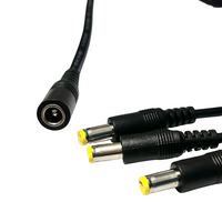 DC Barrel Jack 3 Way 2.1mm Splitter Squid - view 3