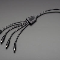 DC Barrel Jack 4 Way 2.1mm Splitter Squid - circuitrocks