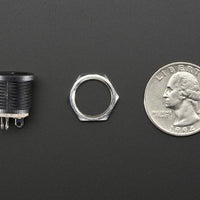 DC barrel jack Panel Mount 2.1mm 5PCS - circuitrocks