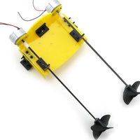 DC Motor and Propeller Boat Kit - circuitrocks