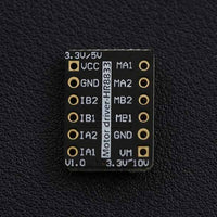 DC Motor Driver Thumbnail Sized 2 x 1.5A HR8833 - circuitrocks