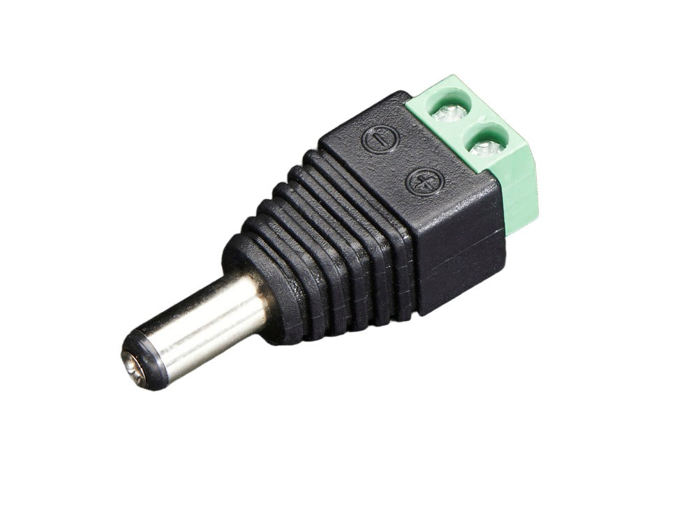 DC Male 2.1mm Plug to Screw Terminal (369)