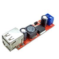 DC to DC Step Down Buck Converter Module 9 - 36V to 5V Dual USB Output - circuitrocks