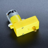DC TT Geared Motor 6V 160RPM L Shape Metal Shaft - circuitrocks
