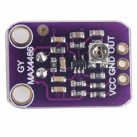 Electret Microphone Amplifier MAX4466 with Adjustable Gain - circuitrocks