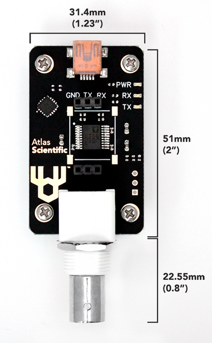 Electrically Isolated USB EZO Carrier Board