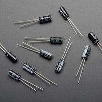Electrolytic Capacitors 47uF 25V Pack of 10 - circuitrocks