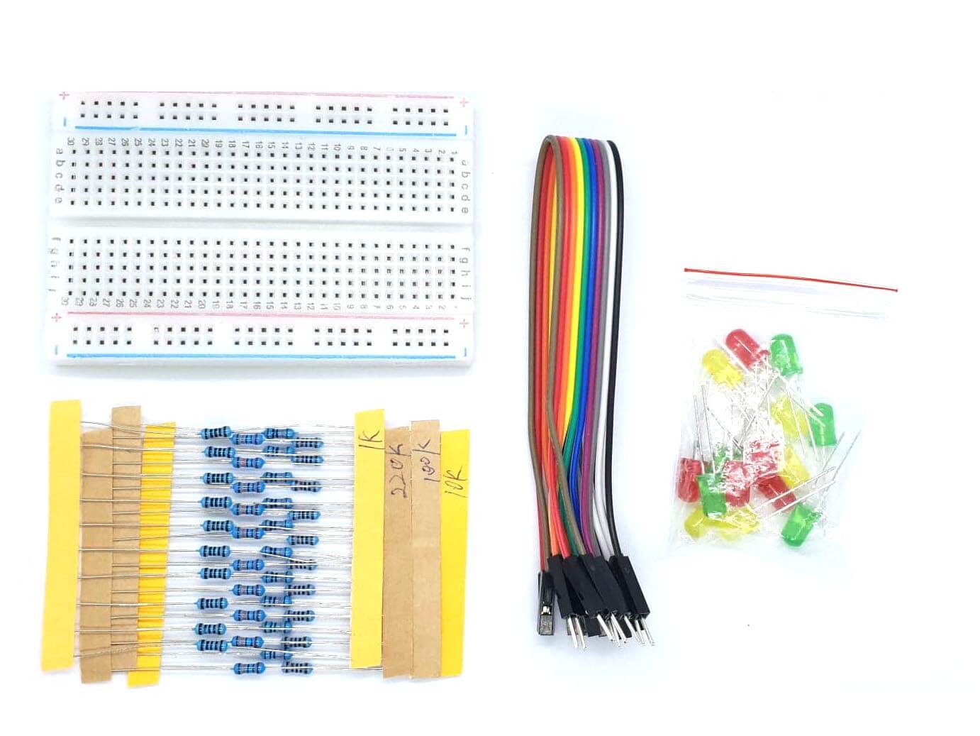 Electronics Kit Resistor LED Button Breadboard Wire Philippines ...