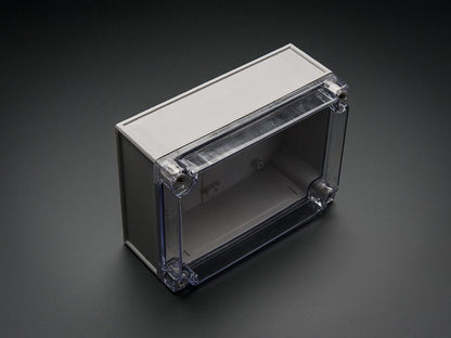 Enclosure Large Plastic Project - Weatherproof with Clear Top