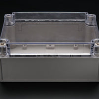 Large Weatherproof Project Enclosure - Plastic Box w/ Clear Top - view 6