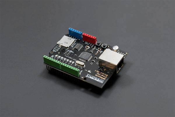 DFRobot DFRduino Ethernet Shield V2.1 - Mega + SD