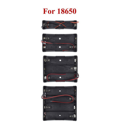 Battery Holder 18650 1S 2S 3S 4S With Wire Lead Arduino