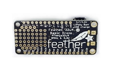 Feather 32u4 Basic Proto Adafruit
