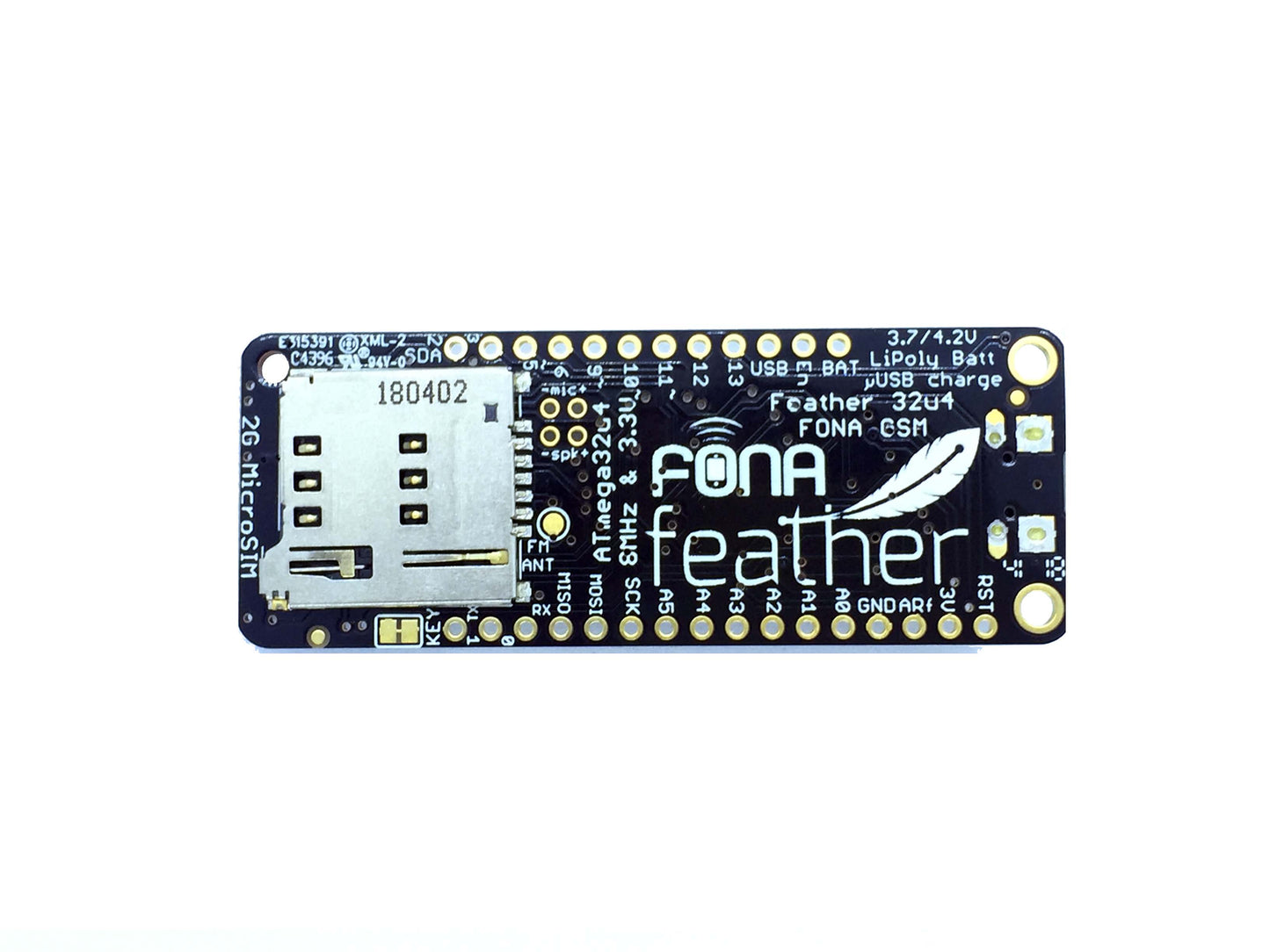 Feather 32u4 FONA Adafruit