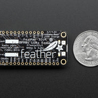 Adafruit Feather 32u4 with RFM96 LoRa Radio - 433MHz - view 7