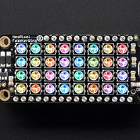 Adafruit NeoPixel FeatherWing - 4x8 RGB LED Matrix - view 2