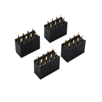 Female Header 2x4 2.54mm 5PCS - circuitrocks