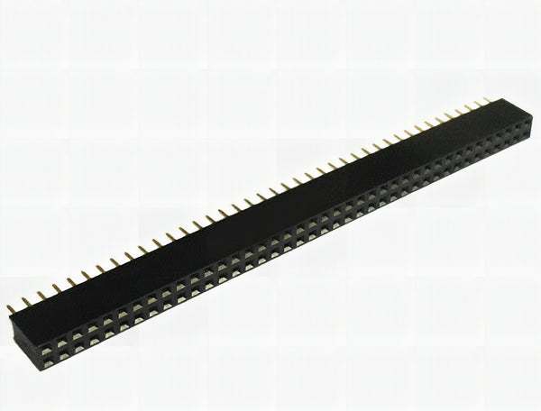 Female Header 2x40 2.54mm 5pcs - Dual-Row