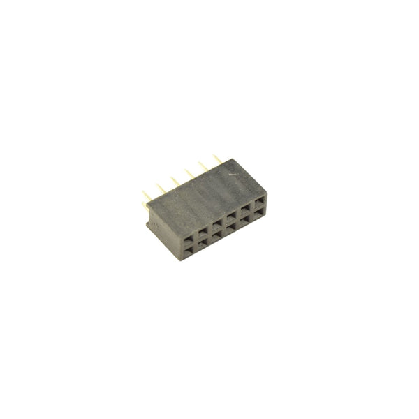 Female Header 2x6 2.54mm 5PCS — Electronics Part | Circuitrocks