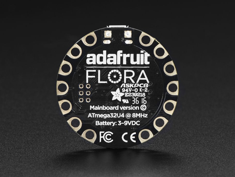 FLORA Wearable electronic platform Arduino-compatible v3