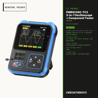 FNIRSI DSO-TC3 3-in-1 Oscilloscope + Component Tester - genuine, circuit.rocks