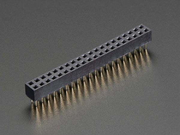 Adafruit GPIO Header 2x20 Short Female for Pi HAT - 2243