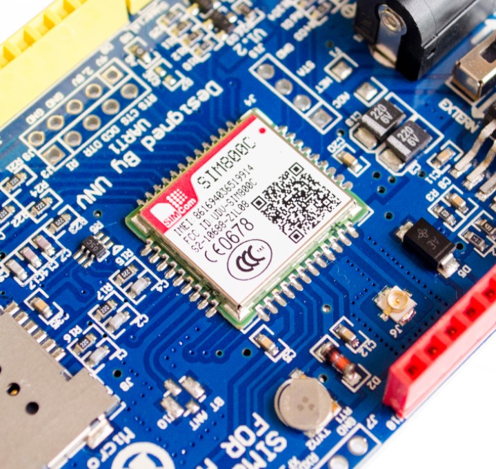 Arduino Gprs GPRS GSM SIM800C Shield for Arduino — Development Board | Circuitrocks