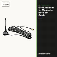 GSM Antenna w/ Magnetic Base 3m Cable - genuine, circuit.rocks
