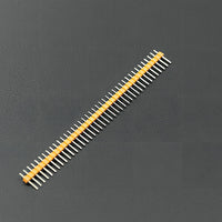 Headers 2.54mm Arduino Male Pin Straight Yellow 5pcs