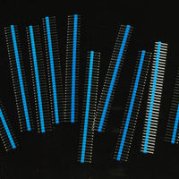 Headers 0.1″ 2.54 mm Arduino Male Pin Straight Blue 5PCS - circuitrocks