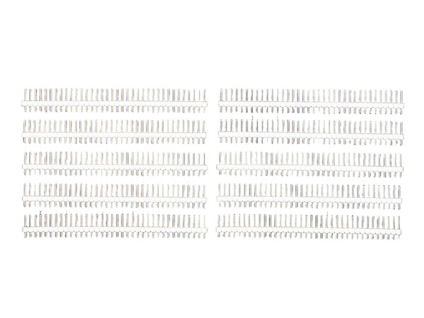 Headers 2.54mm Male White 5pcs (2575)