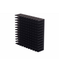 Heatsink for Stepper Motor Aluminum MK7 / MK8 40x40x11mm Black - circuitrocks