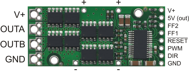 High-Power Motor Driver 18v25 Pololu