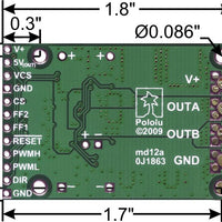 High-Power Motor Driver 24v23 CS Pololu - circuitrocks