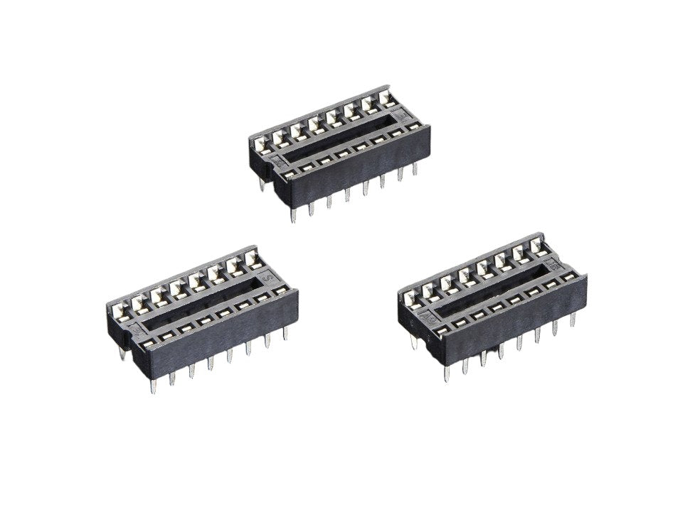IC Socket 16-Pin DIP-16 3pcs (2203)
