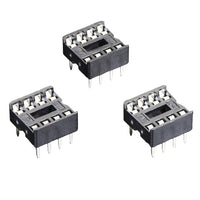 IC Socket 8-Pin DIP-8 3pcs (2202)