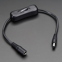 In-line power switch for 2.1mm barrel jack - circuitrocks