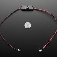 JST 2-pin Extension Cable with On/Off Switch - JST PH2 - circuitrocks