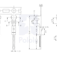 JST Connector - SM-Series 2-Pin Plug + Receptacle - view 5