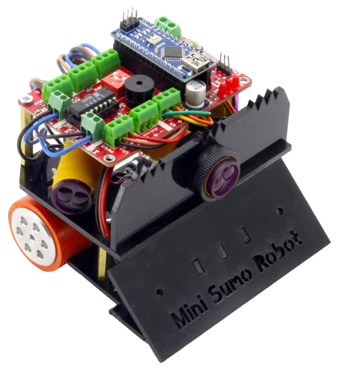 JSumo Frog Mini Sumo Robot Kit (JS15512)