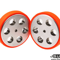 JSumo JS4311 Aluminum-Silicone Wheel 43x11mm Pair - view 3