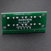 Keypad 1x4 Independent Button - circuitrocks
