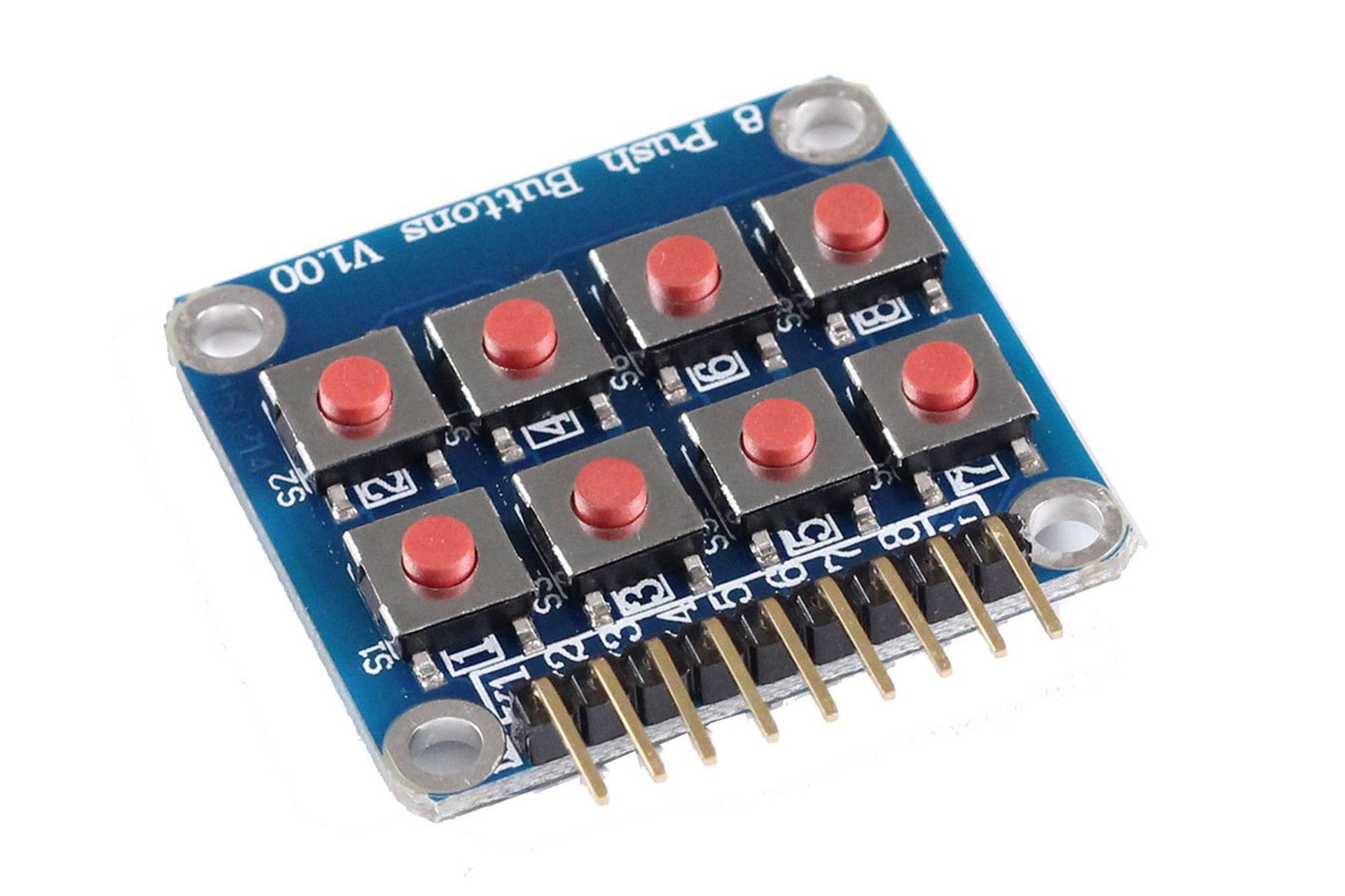 Keypad 2x4 8 Buttons Module for Arduino Philippines | Circuitrocks