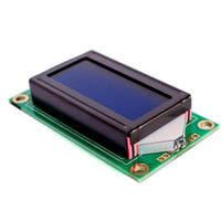 LCD 0802 Character Display Module 5V Blue - circuitrocks