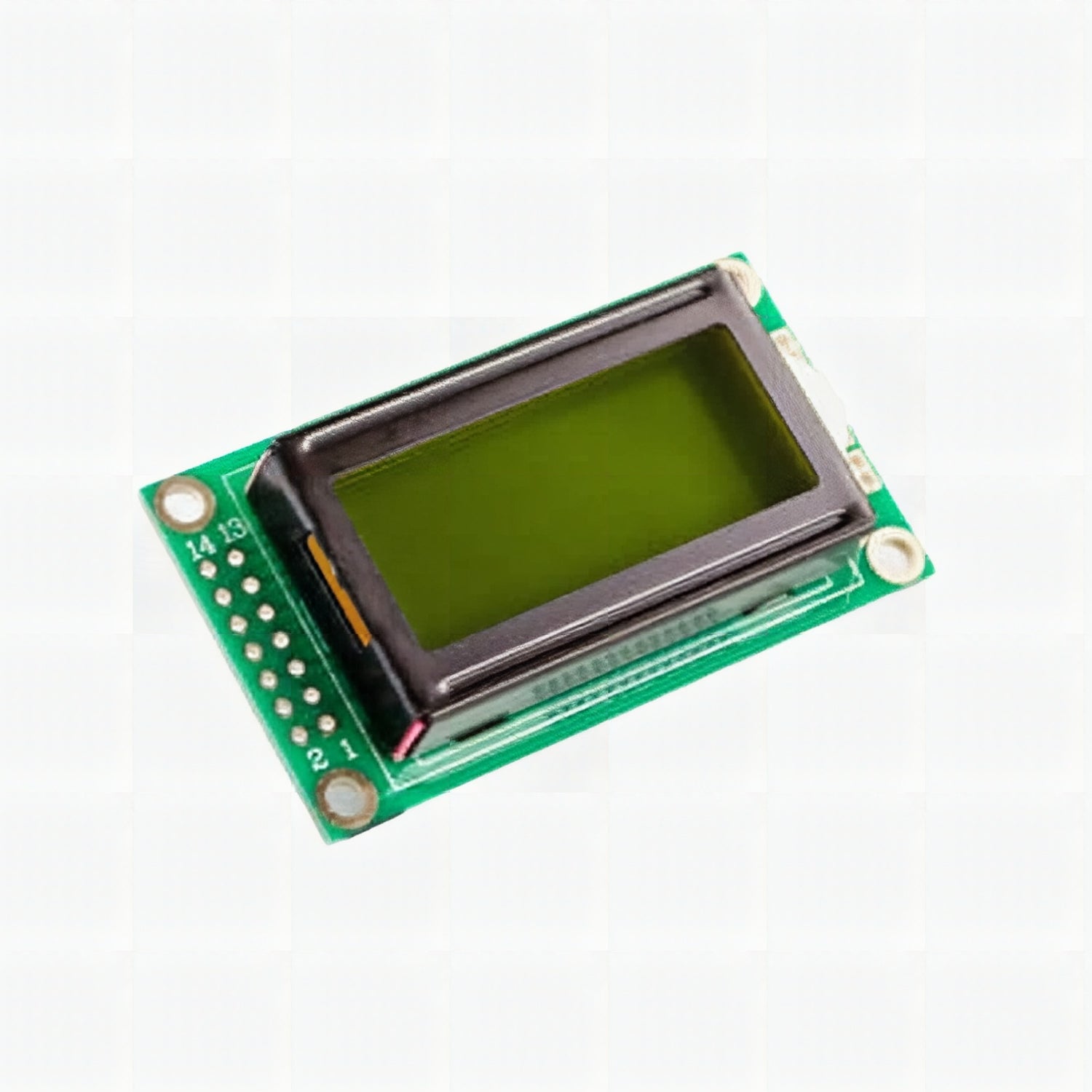 LCD 0802 Character Display Green 5V - 8x2 Mini Display