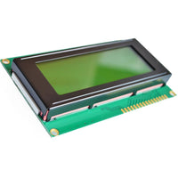LCD 20x4 Character Module Yellow Backlight - circuitrocks
