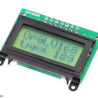 Pololu 8x2 Character LCD Black Bezel - Parallel HD44780 - view 2
